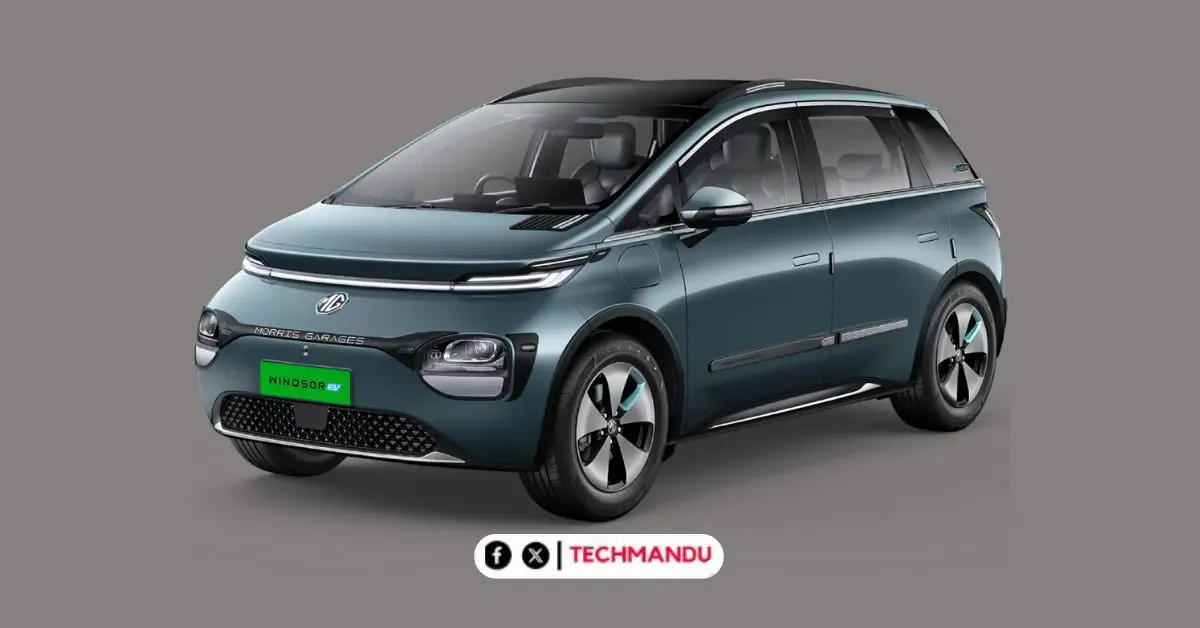 MG Windsor EV price in Nepal